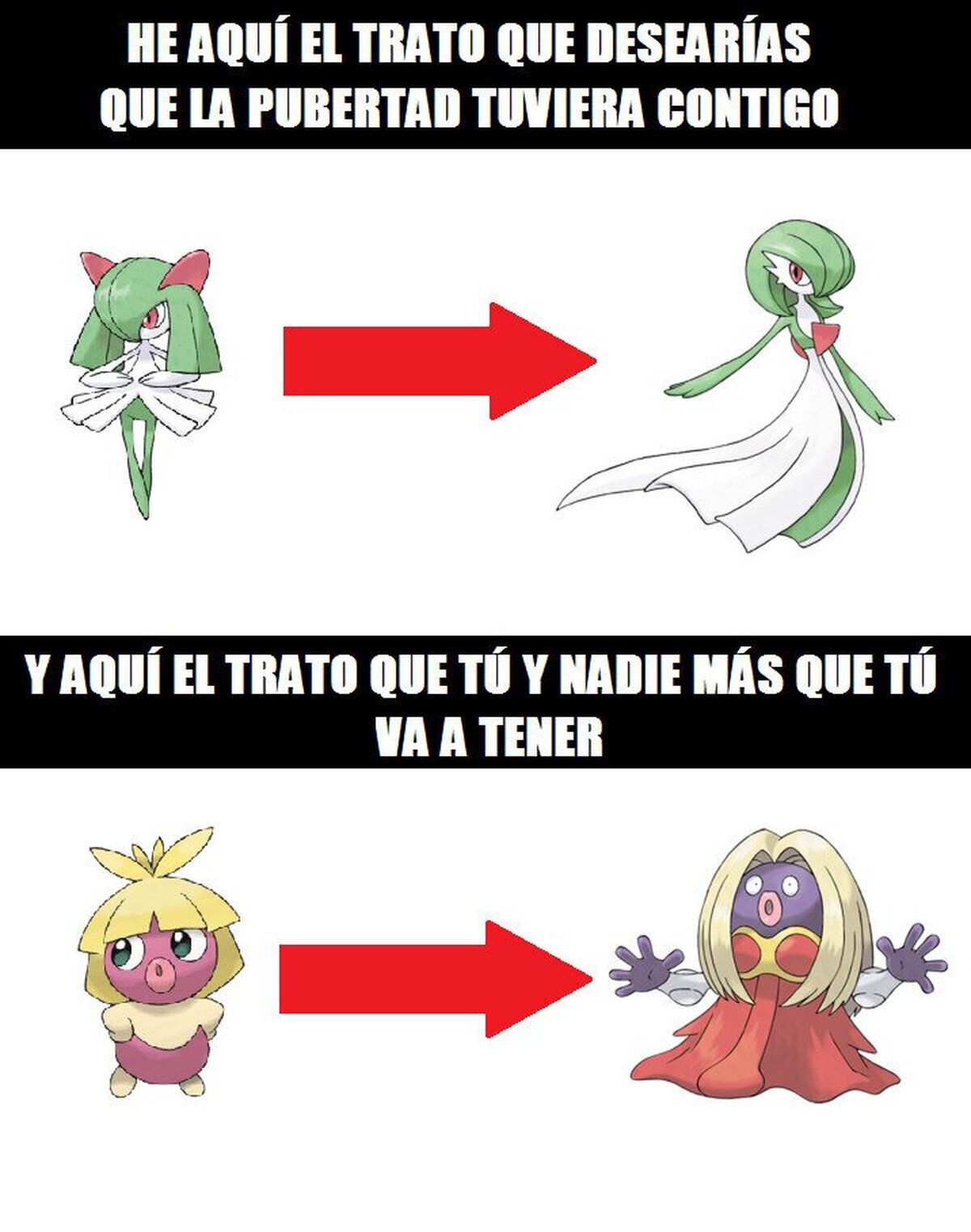 No puedes usar una piedra eterna para cancelar la pubertad