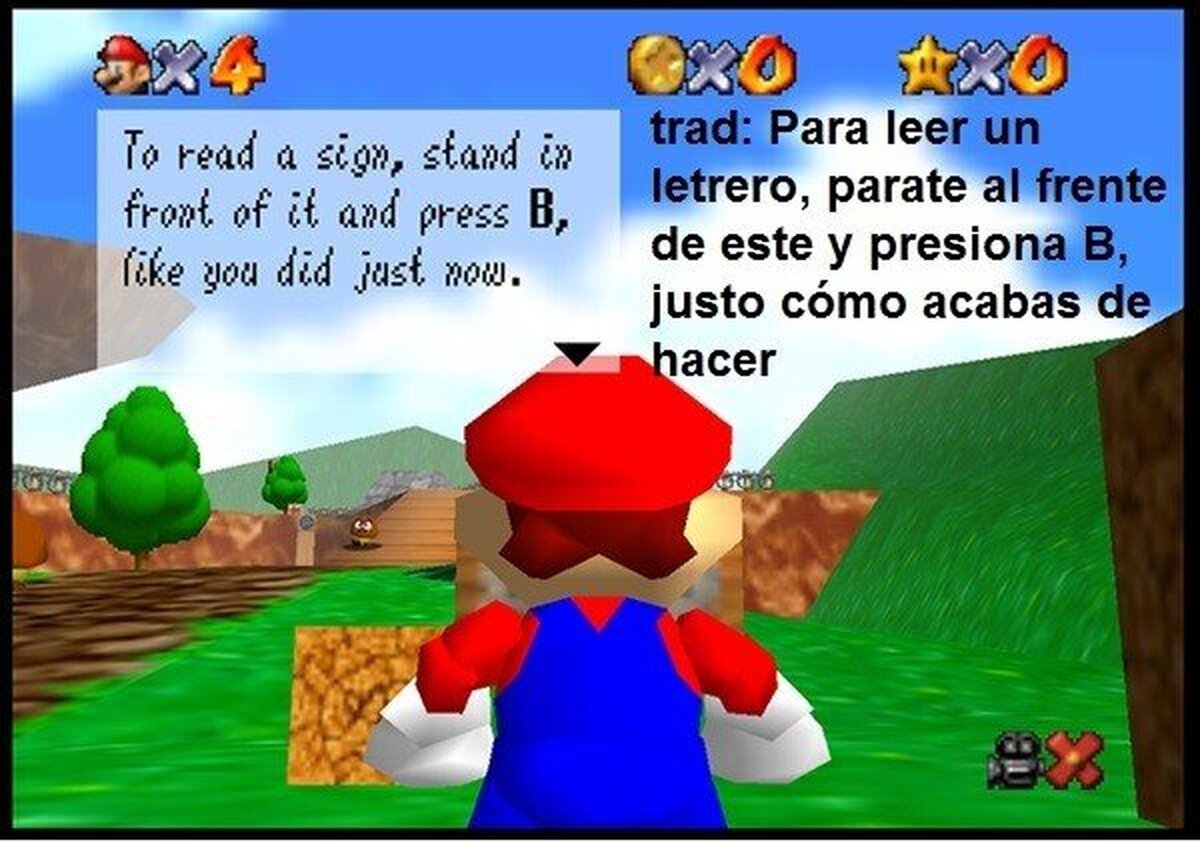 La instrucción más inútil de la historia de los videojuegos