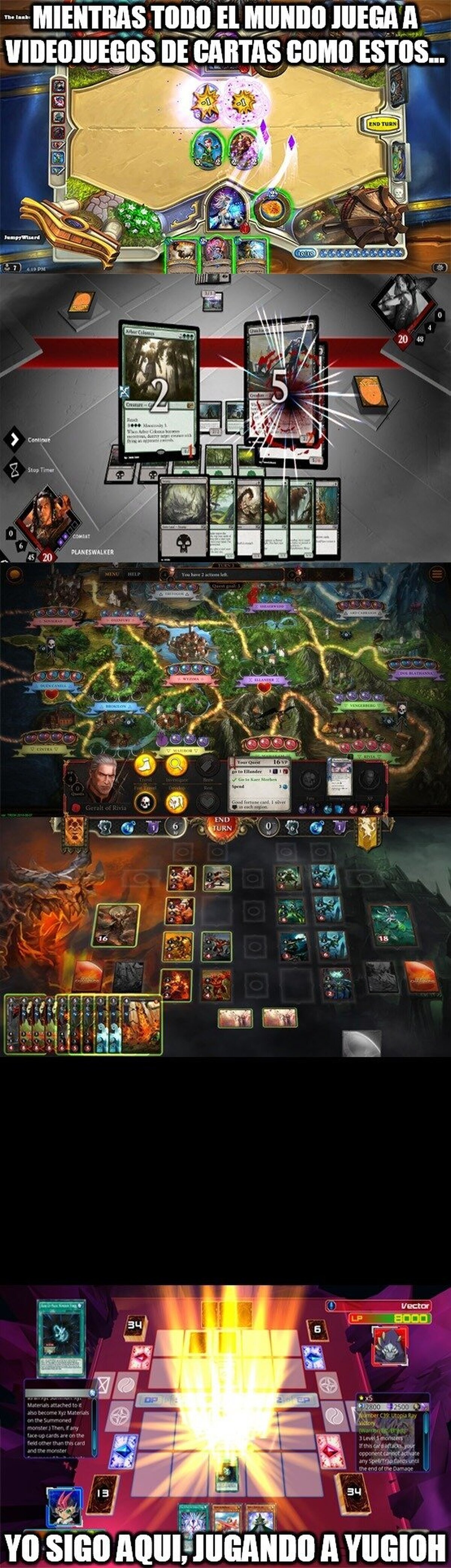 Igual el rarito soy yo en esto de los juegos de cartas