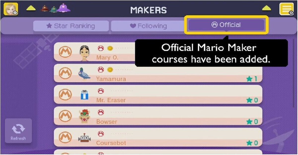 Nuevo contenido llega a Super Mario Maker