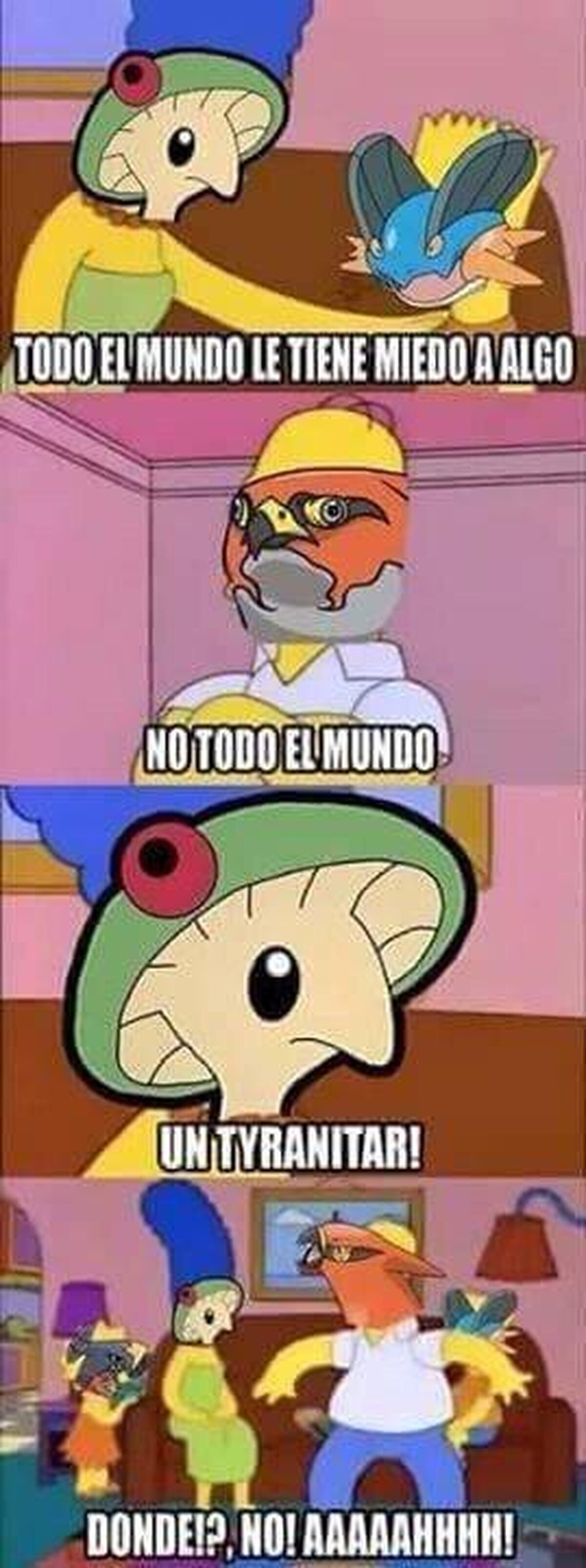 A todos nos da miedo algo...
