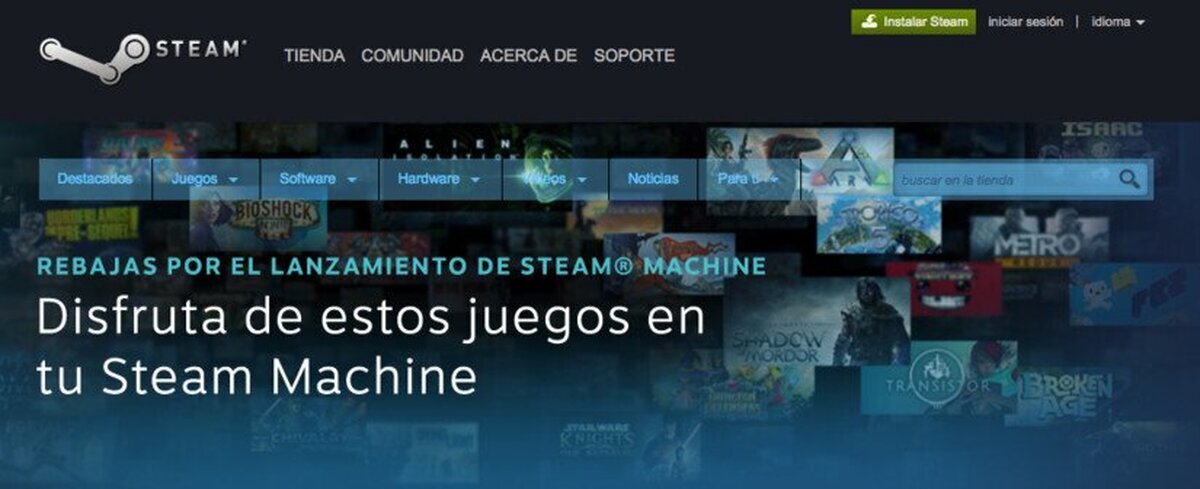 Steam celebra la llegada de las Steam Machines con varias ofertas