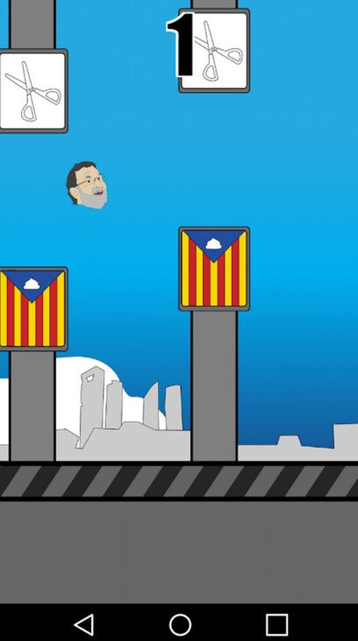 Crean un Flappy Bird protagonizado por políticos españoles