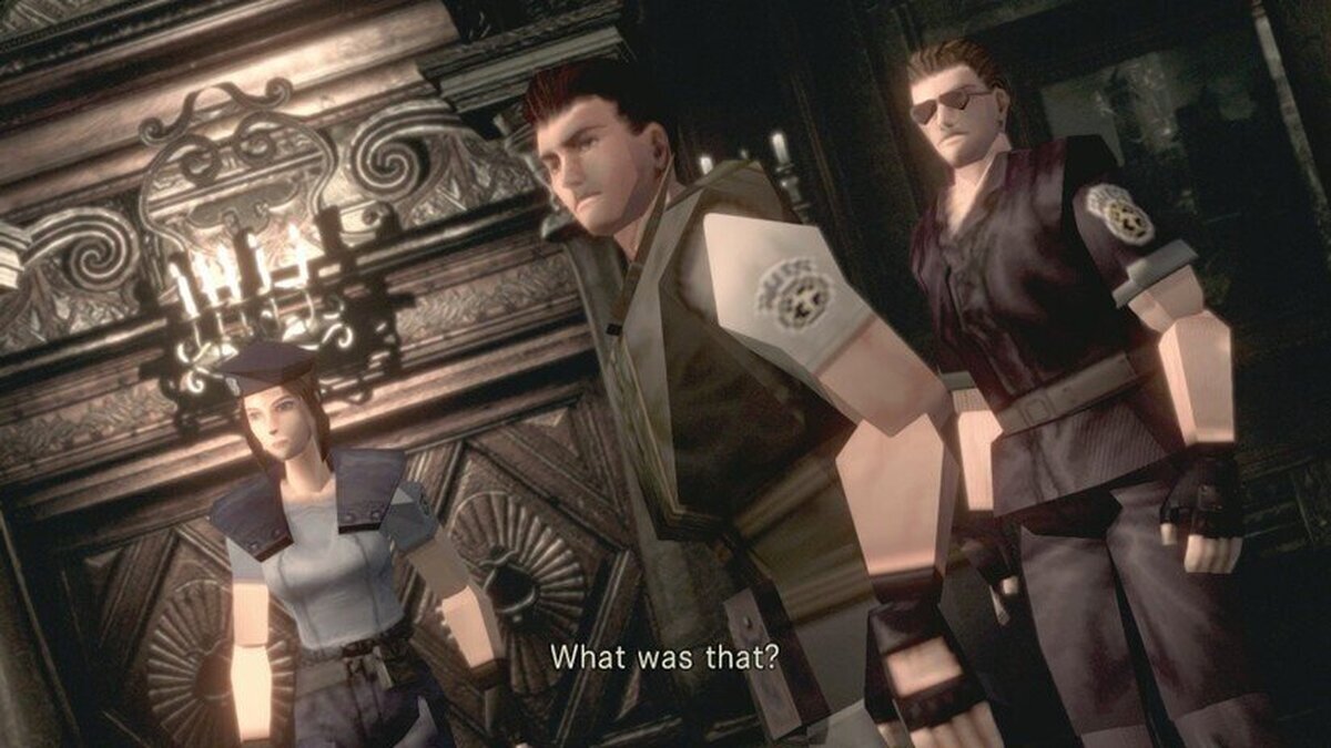 Juega a Resident Evil HD Remaster con polígonos por un tubo