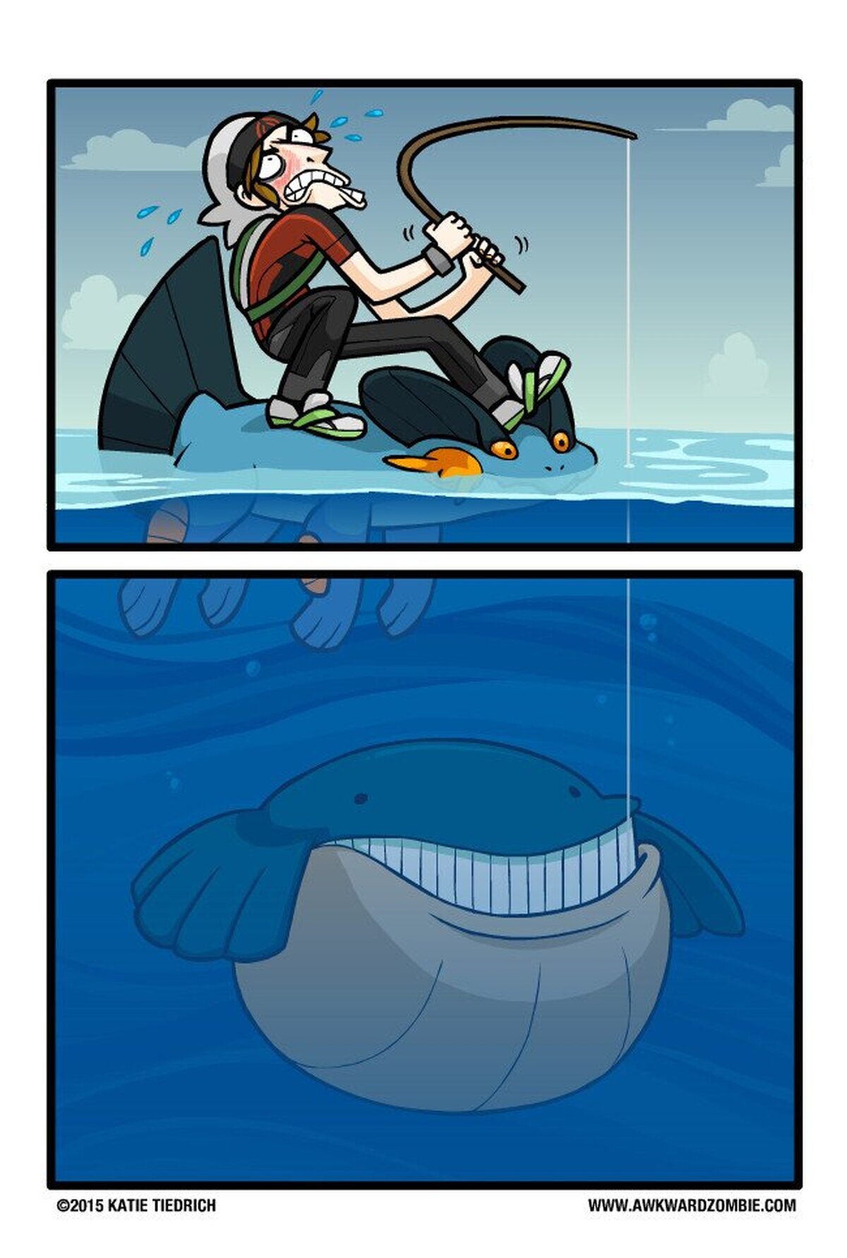 Pescar no siempre es tan fácil