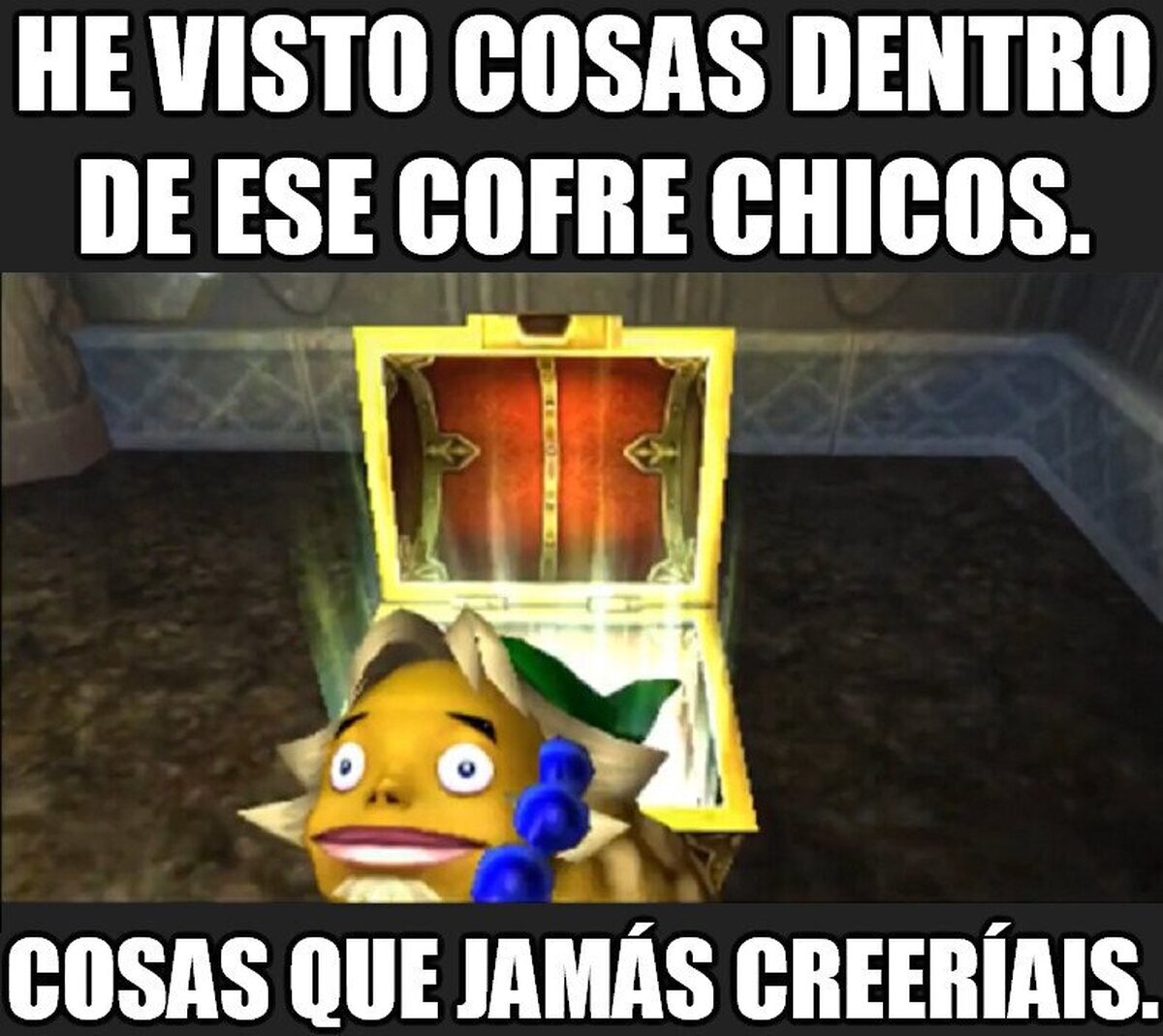 Prefiero no saber lo que hay en ese cofre