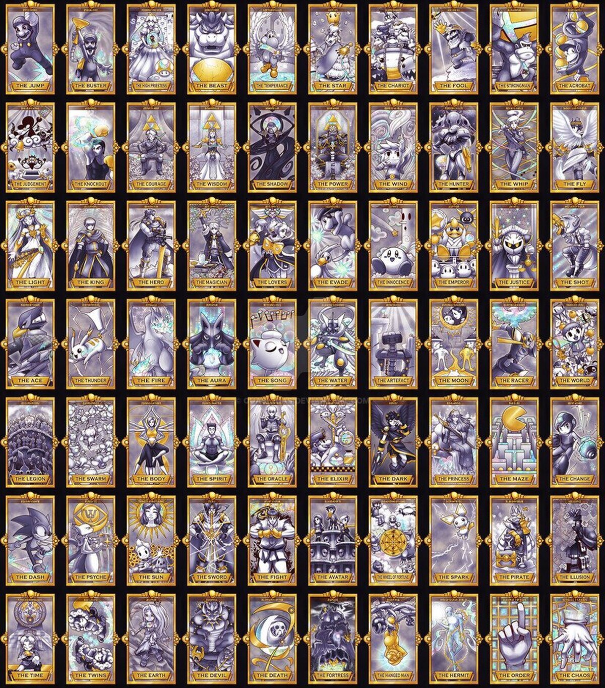 Super Smash Bros. versión Tarot