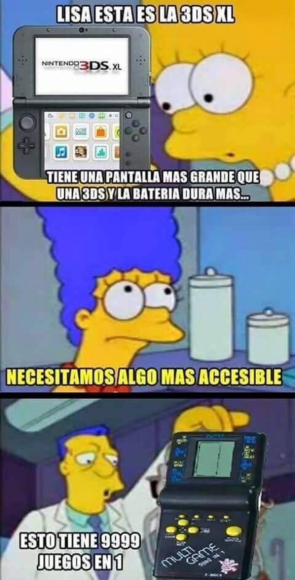 Cuando quieres una buena consola pero recuerdas que eres pobre 