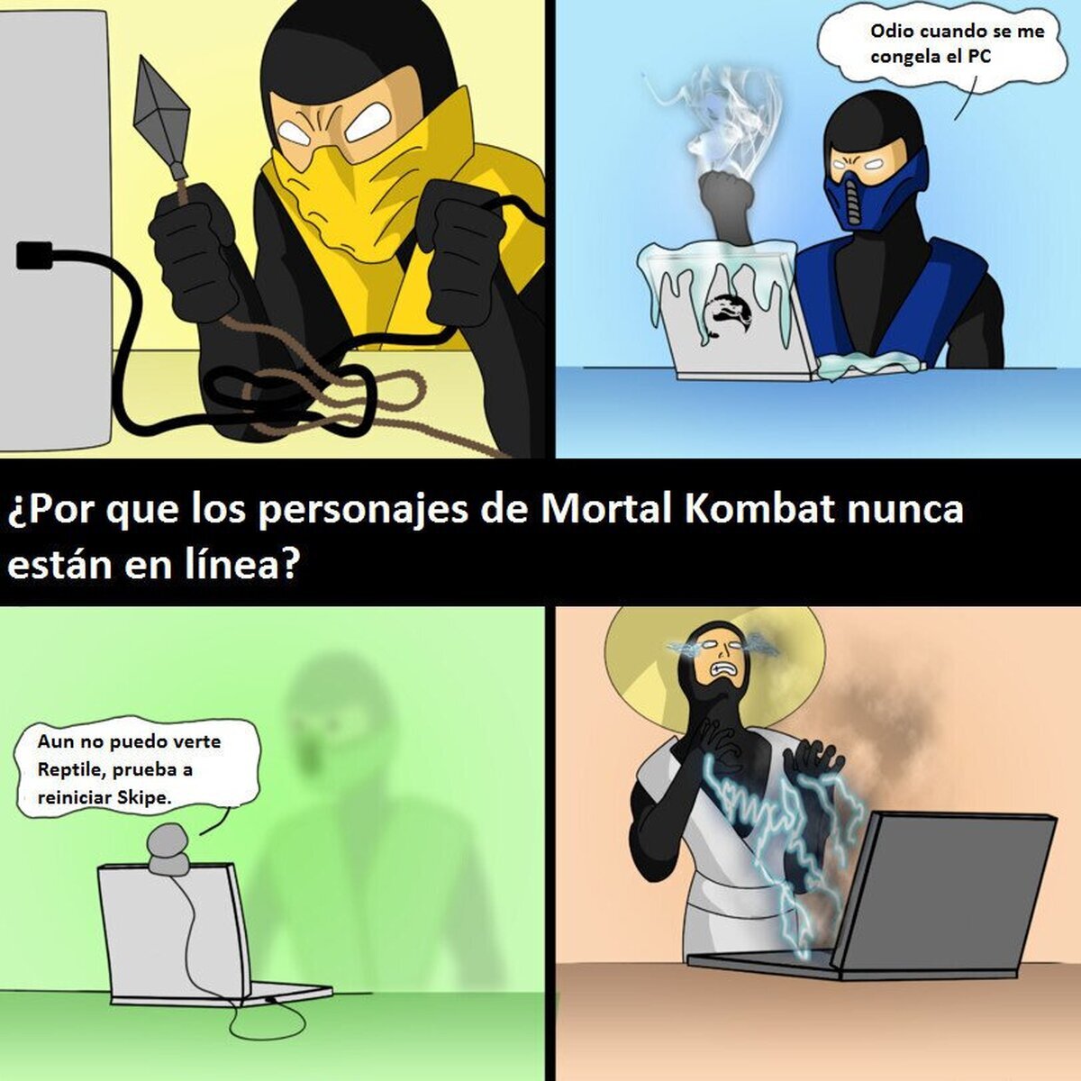Mortal Kombat y el drama del online