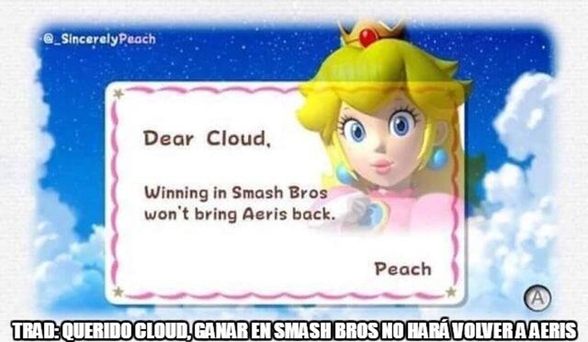 Peach puede llegar a ser un poco cruel