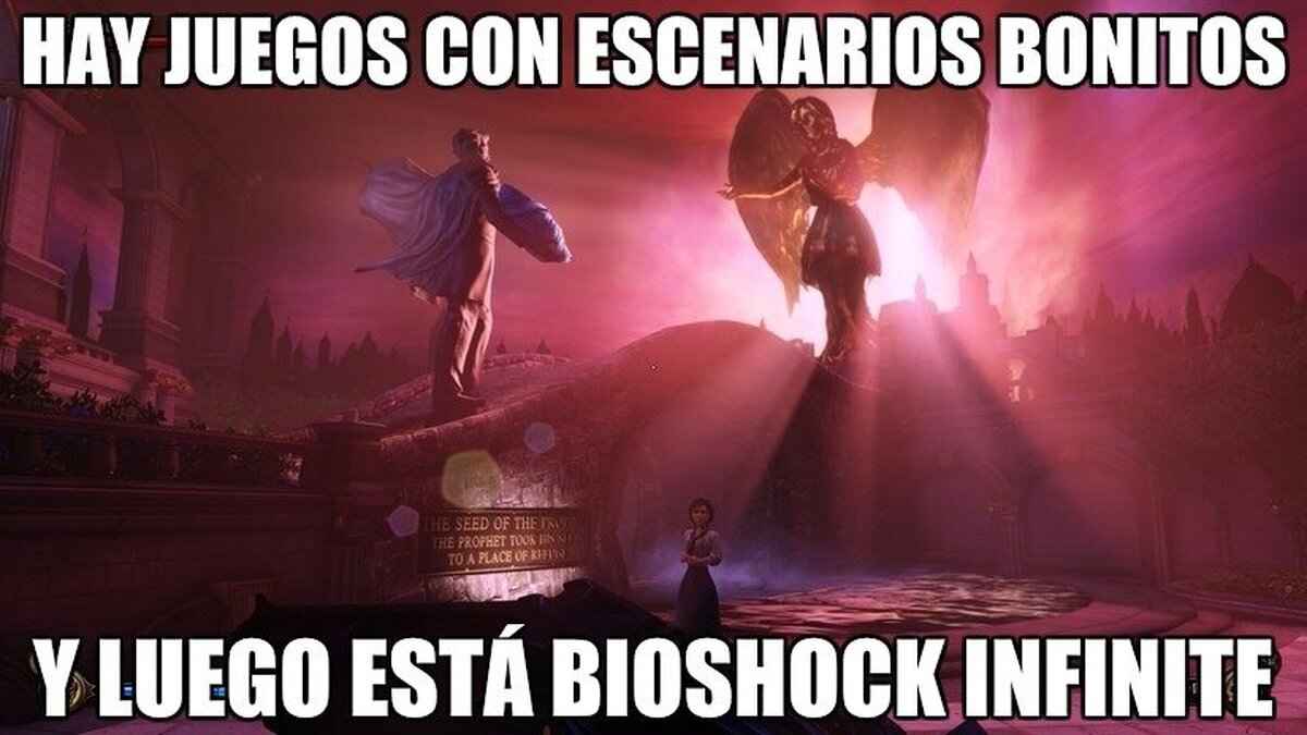Lo de Bioshock Infinite es una pasada