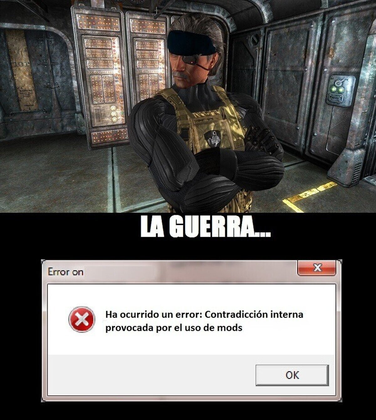 Una de las formas en las que un mod te corrompe tu partida de fallout