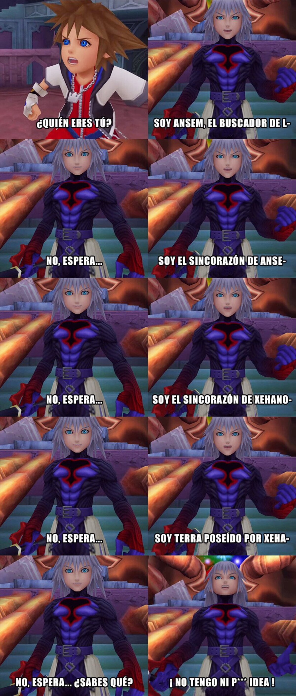 Hasta los protagonistas de Kingdom Hearts se pierden con la trama
