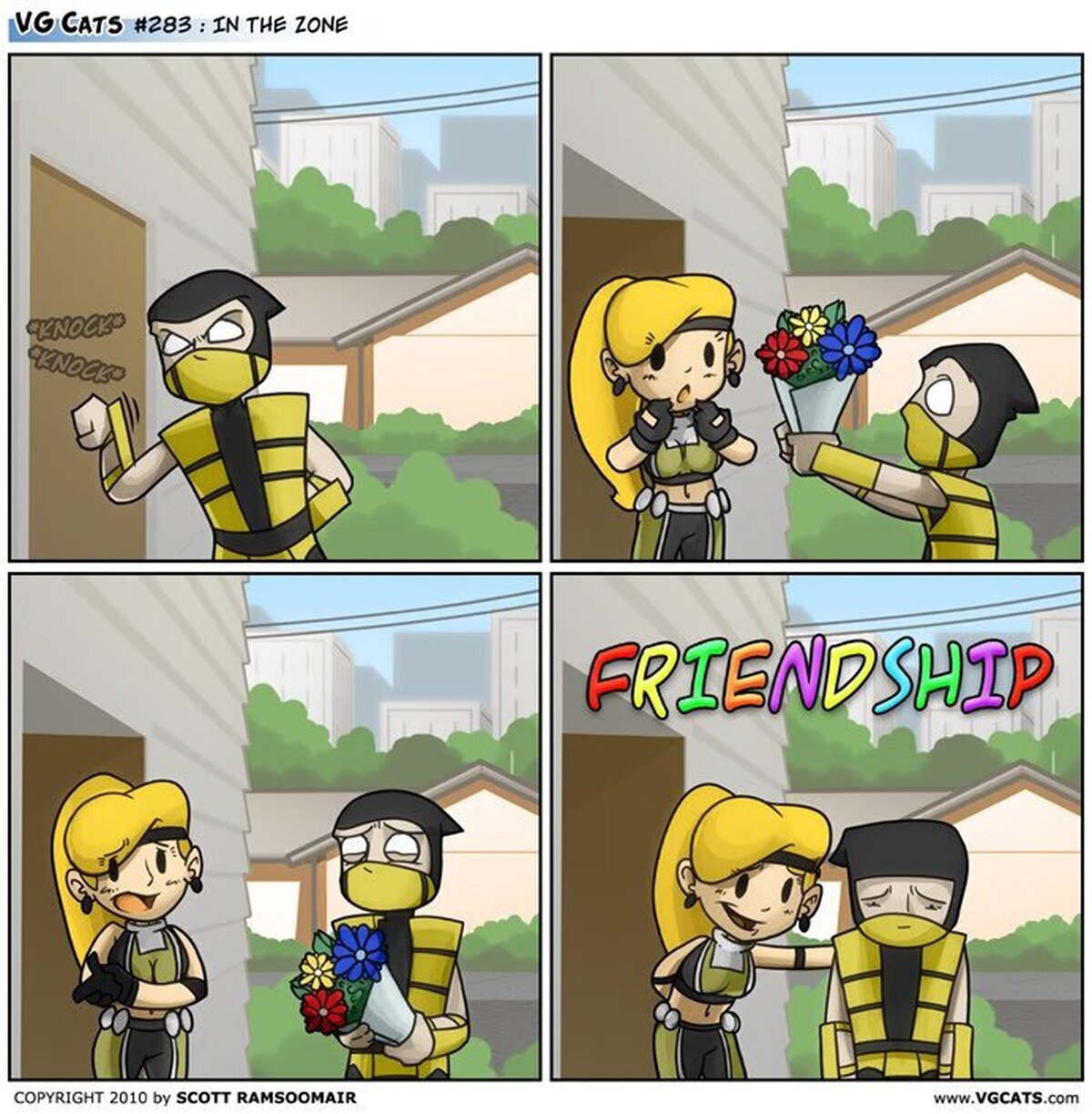El pobre Scorpion quedó en la friendzone