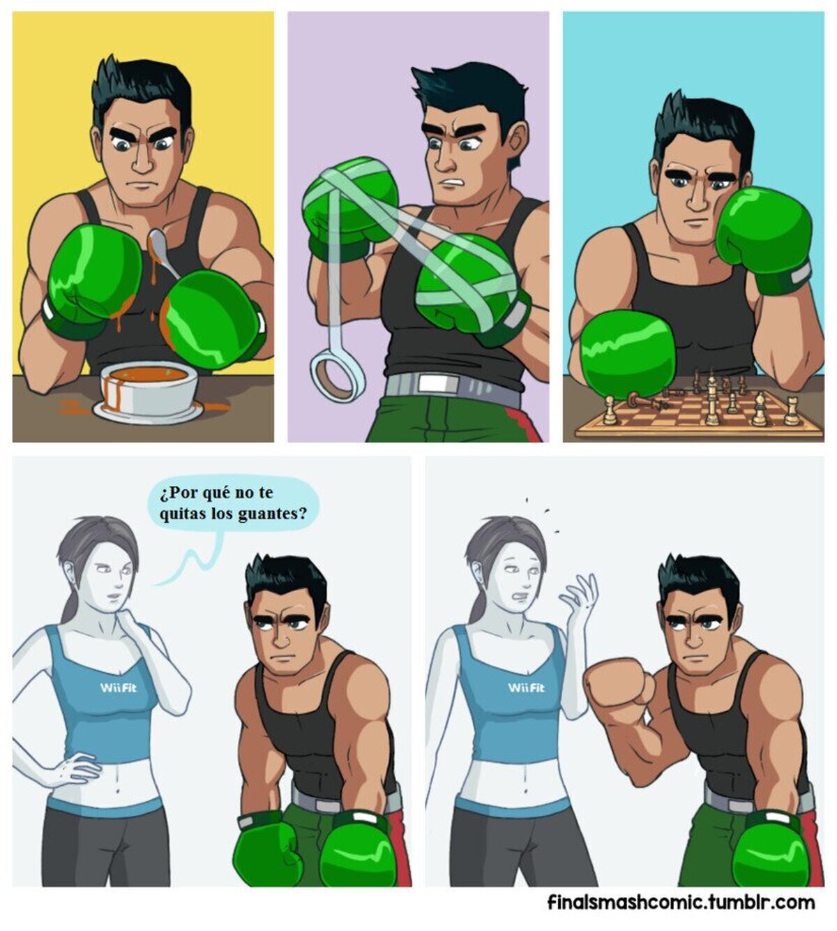 ¿Qué hay bajo los guantes?