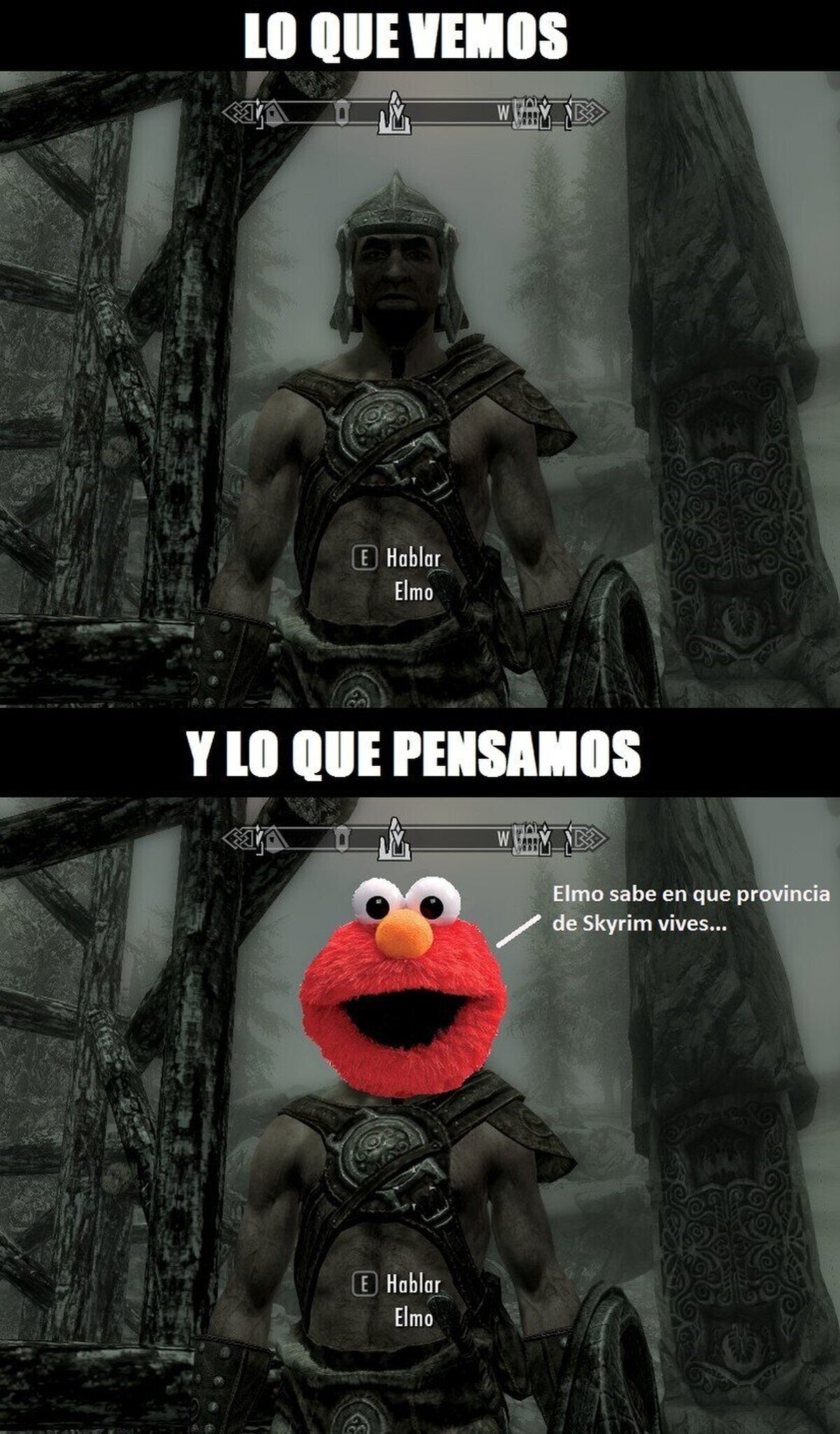 Elmo está ahí...