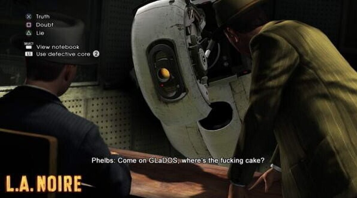 SUÉLTALO GLaDOS, SABEMOS QUE NO ES UNA MENTIRA