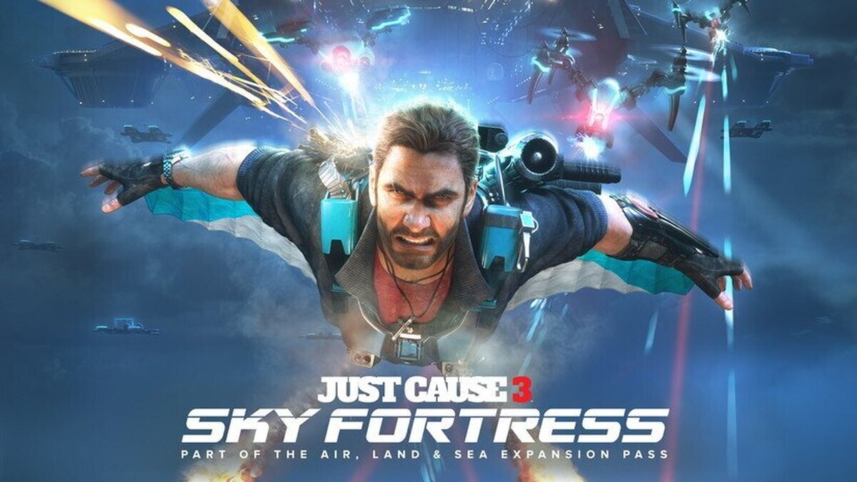 El pack aéreo Sky Fortress de Just Cause 3 llegará en marzo