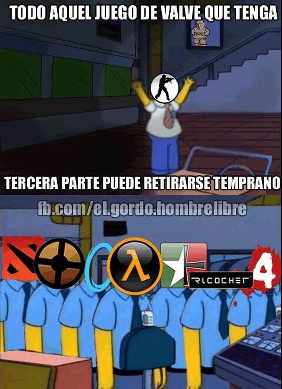 Valve odia el número 3 