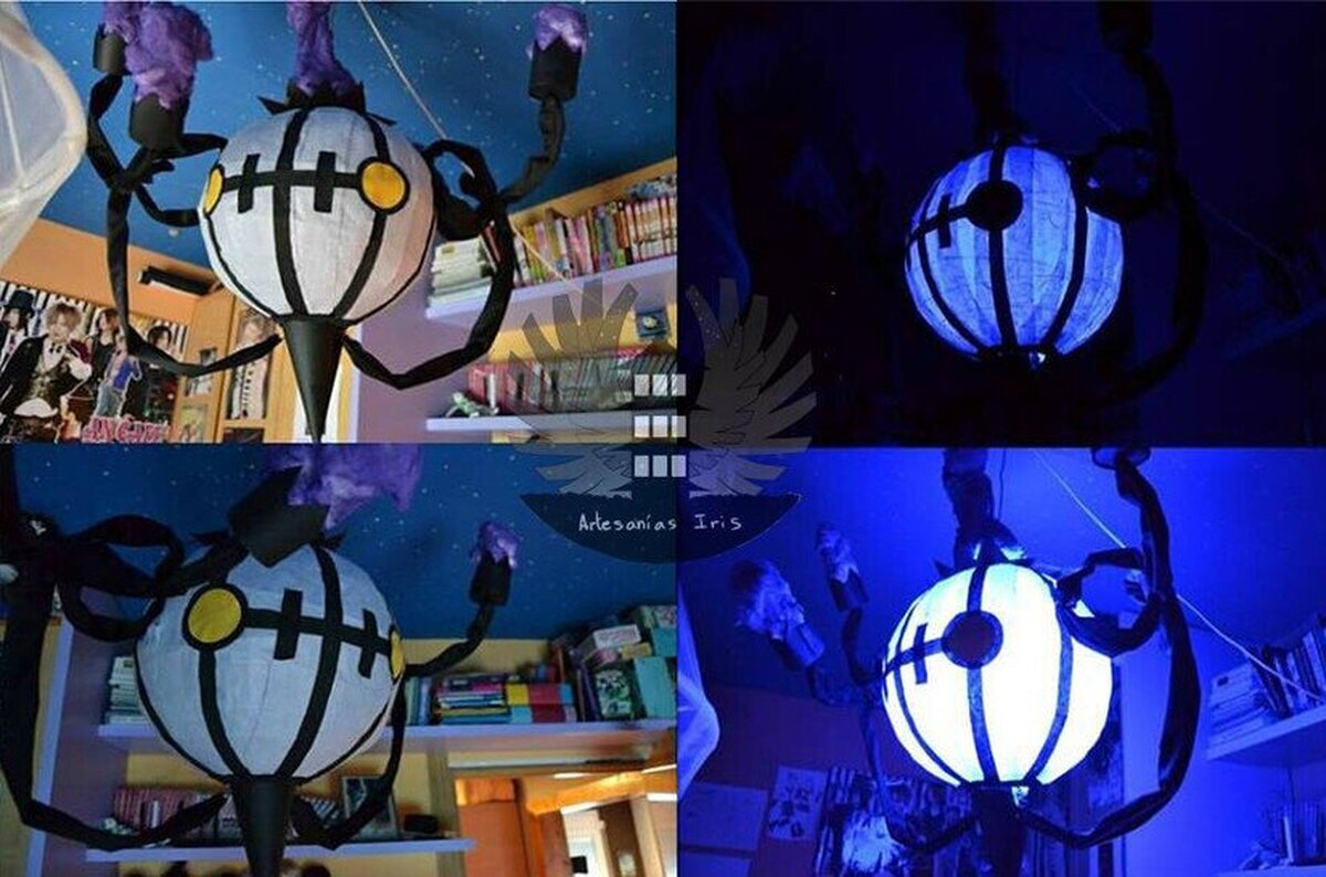Increible Chandelure hecho a mano