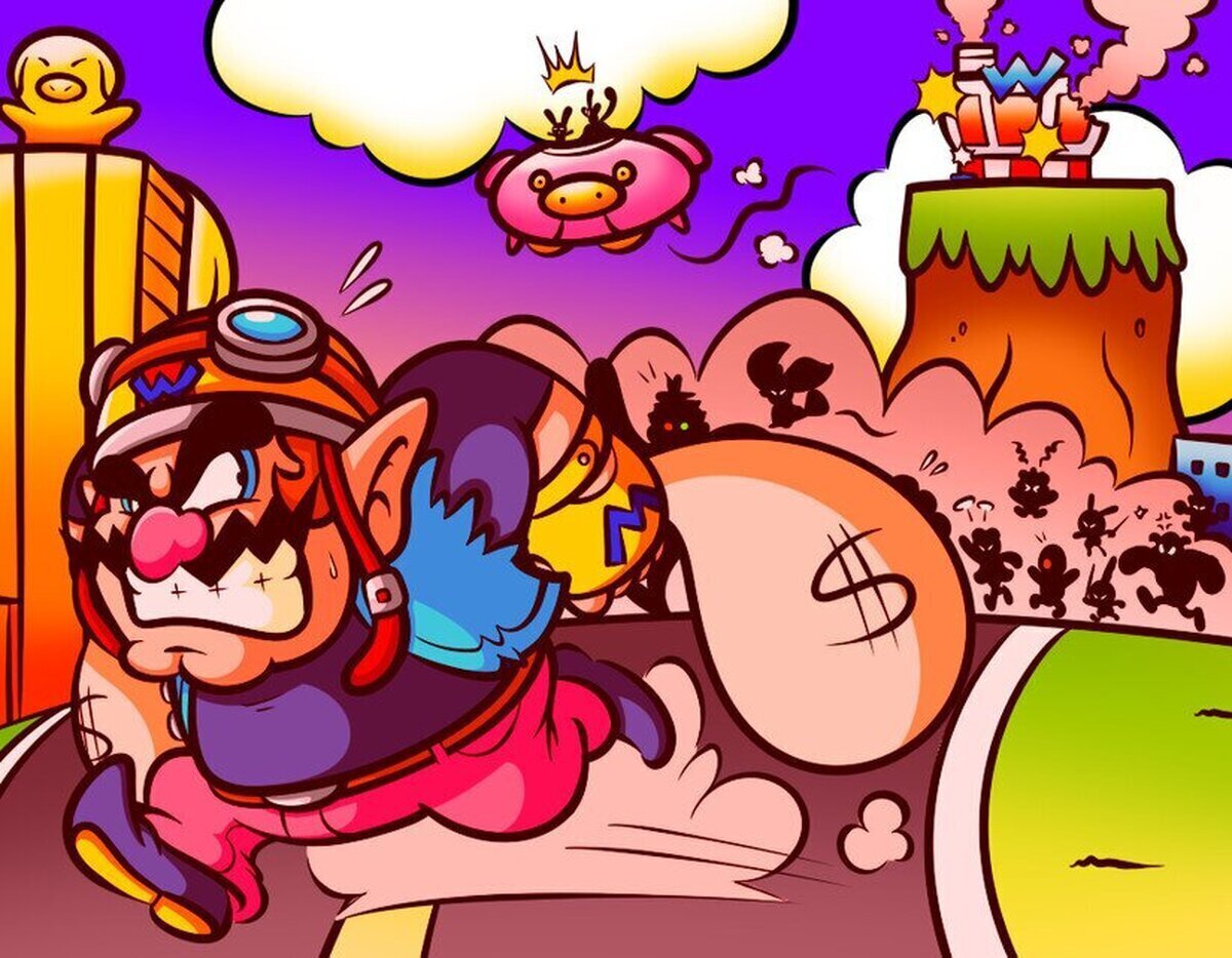 Cuando toca día de paga en WarioWare Inc.