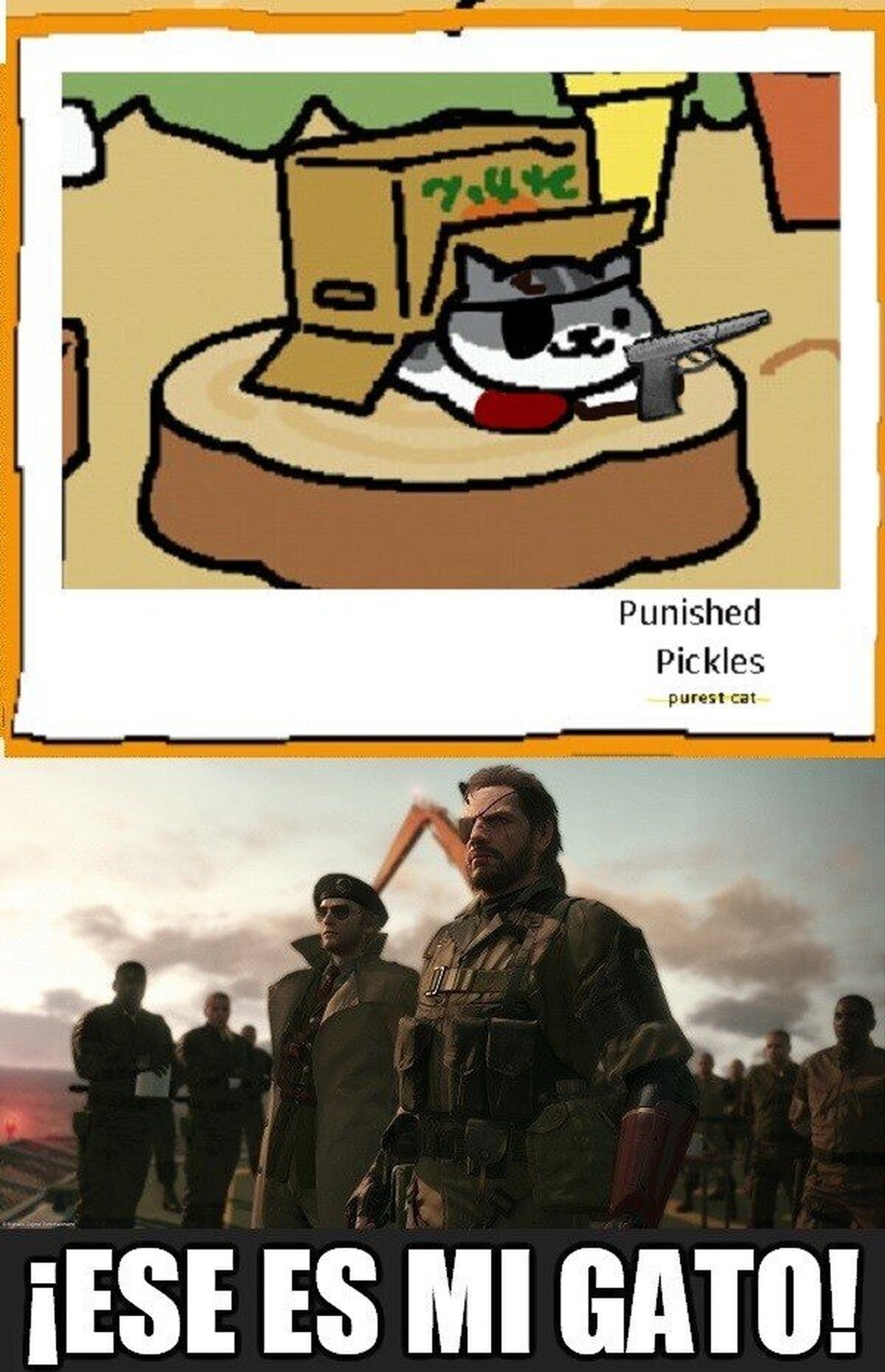 A Venom Snake también la gustan los gatos