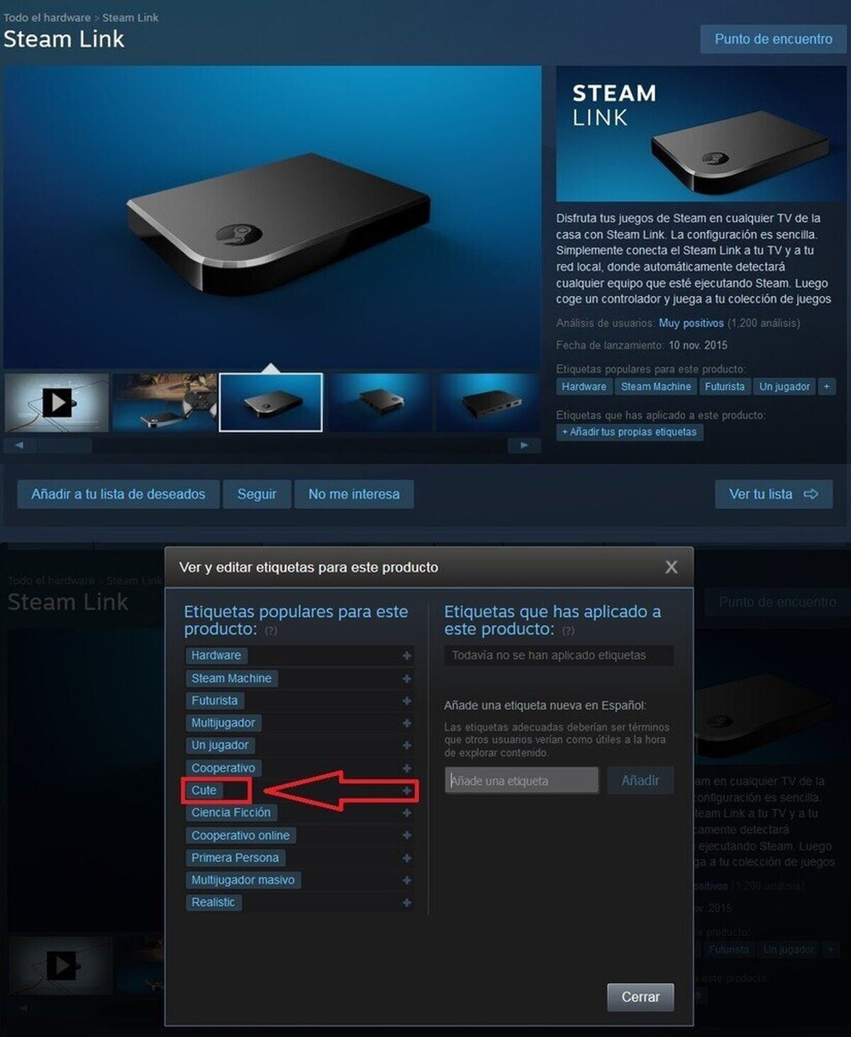 Steam Link, el primer dispositivo con garantía de adorabilidad