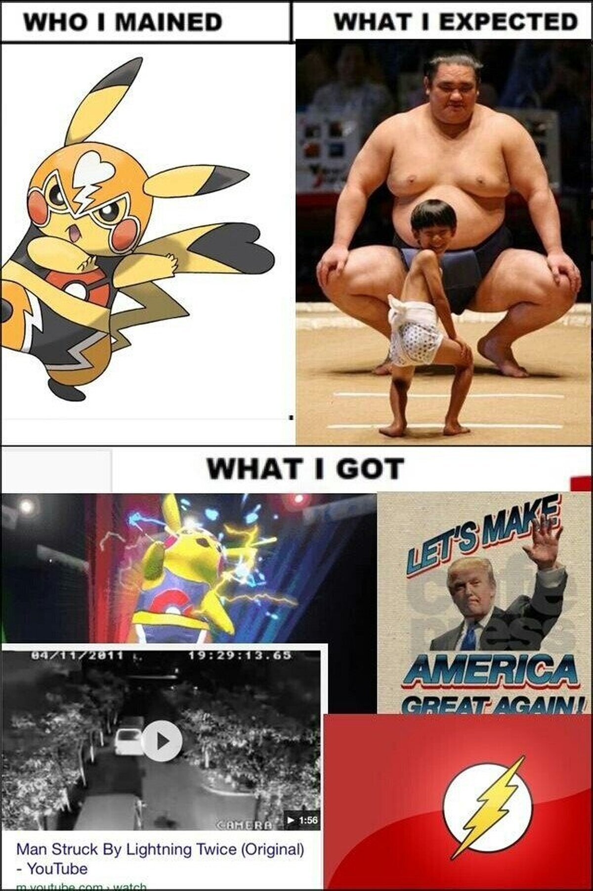 Aunque Pikachu se vista de seda, Pikachu se queda.