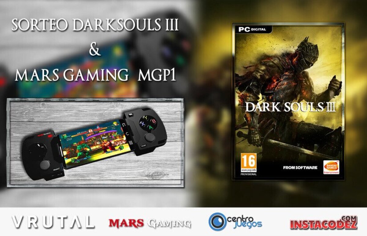 SORTEO: Dark Souls 3 y un mando para tu smartphone