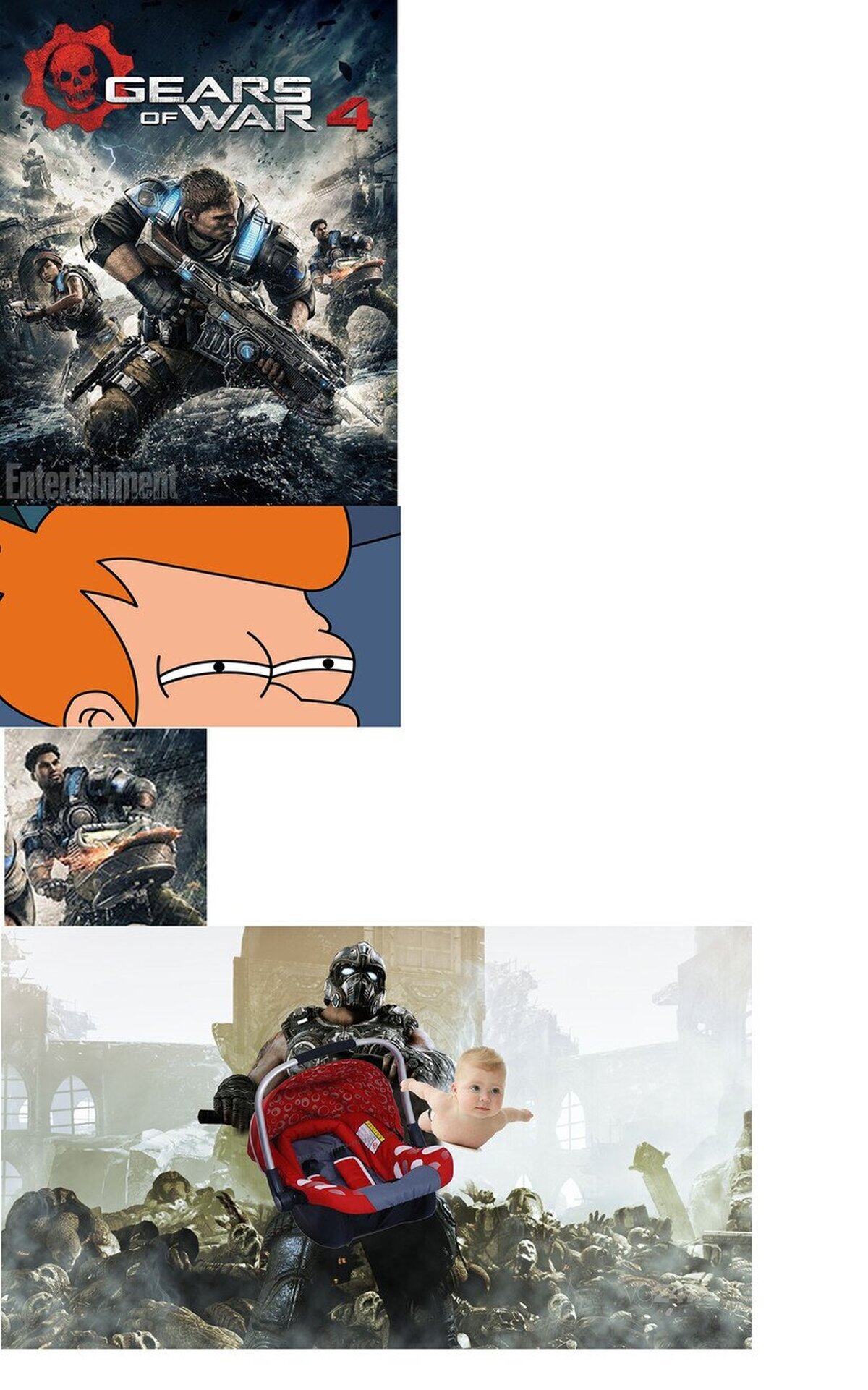 ¿Alguien se ha fijado en el nuevo póster de Gears of War 4?