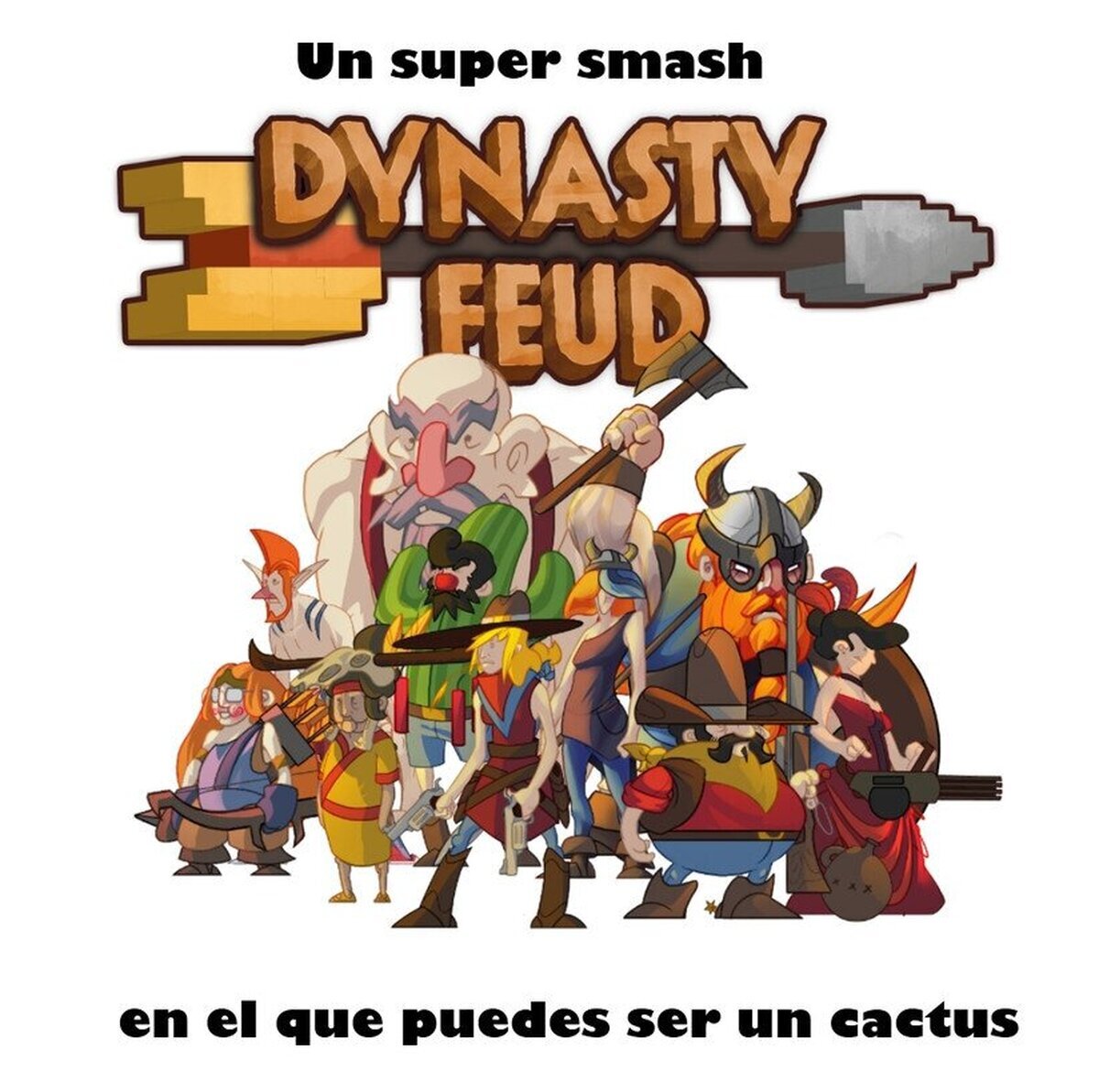Un cactus que tira dinamita