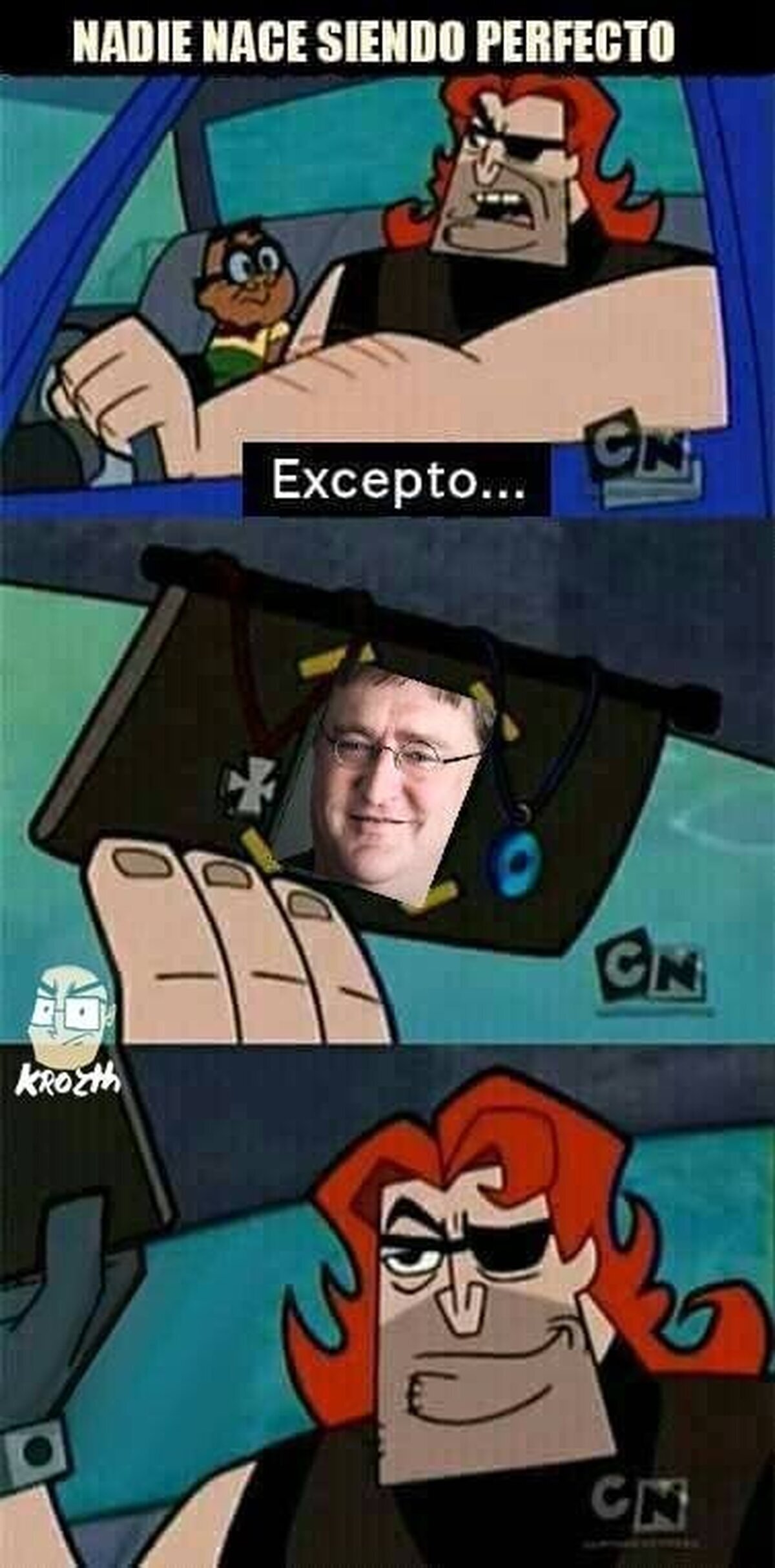 No somos nada comparados con él