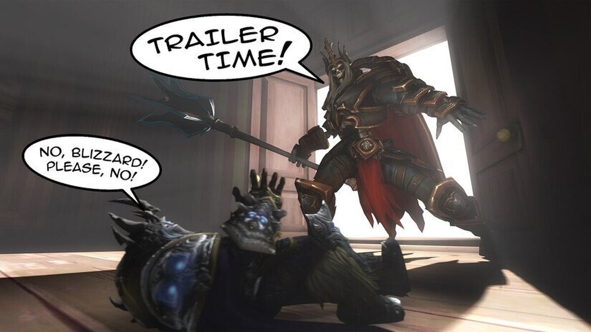 Lo que pasa en todos los trailers de Heroes of the Storm