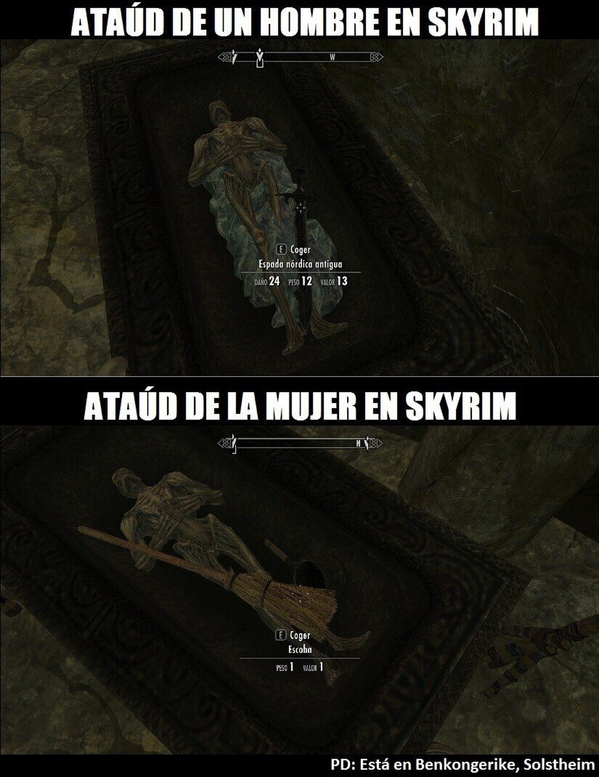 Cuando Skyrim se pasa de machista