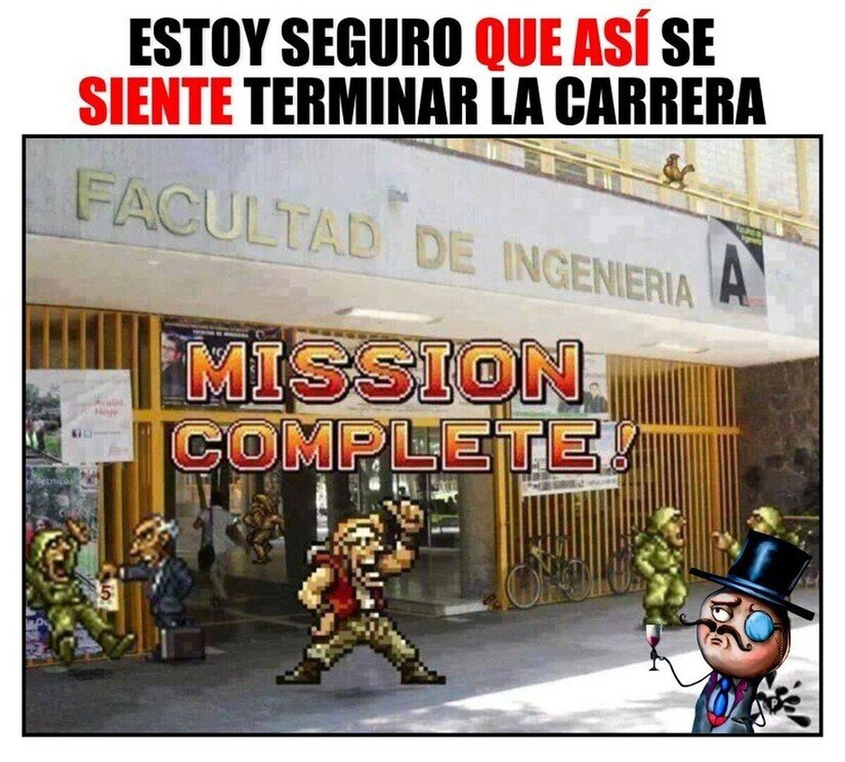 ¿Con cuantas fichas terminaste la carrera?
