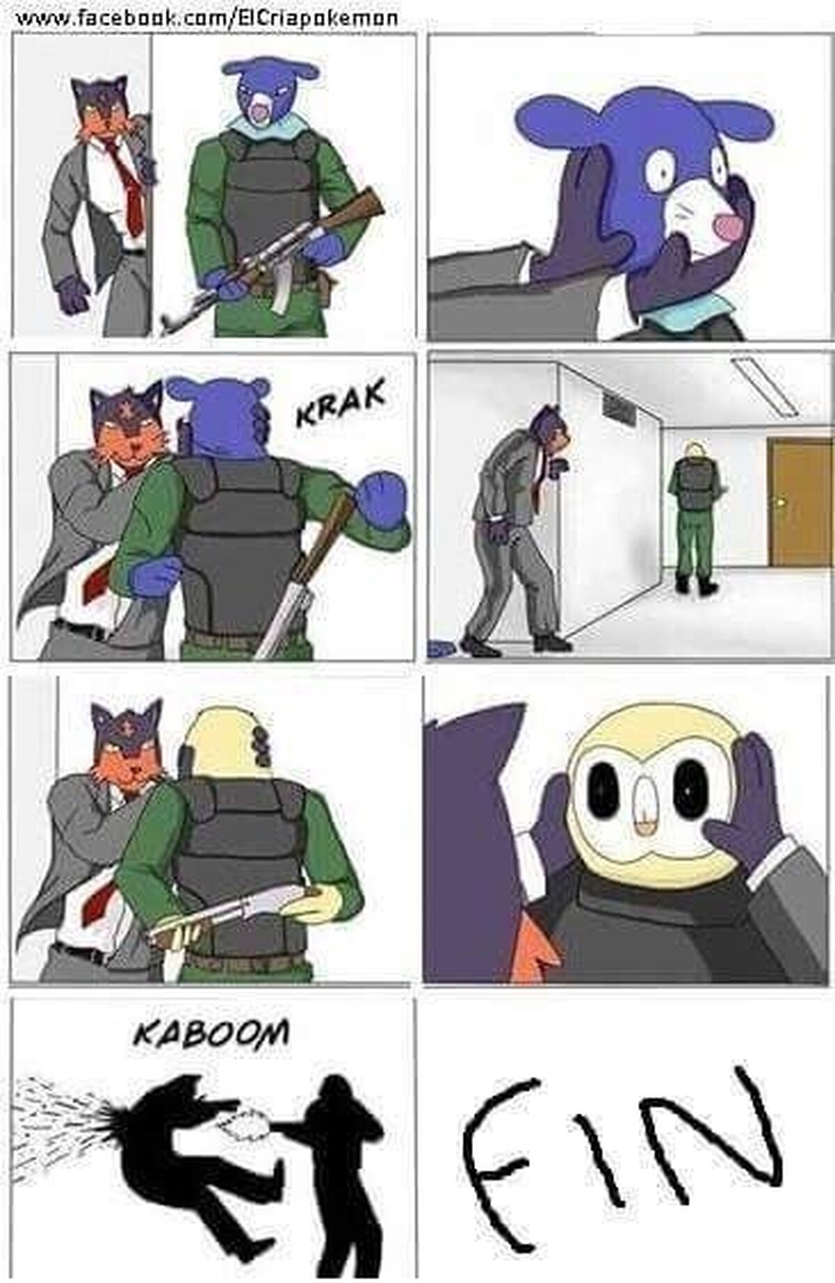 Así es como terminara la guerra de iniciales...