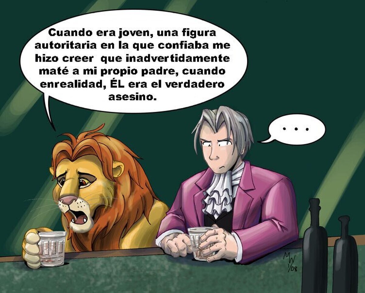 Simba y Miles no son tan distintos al final...