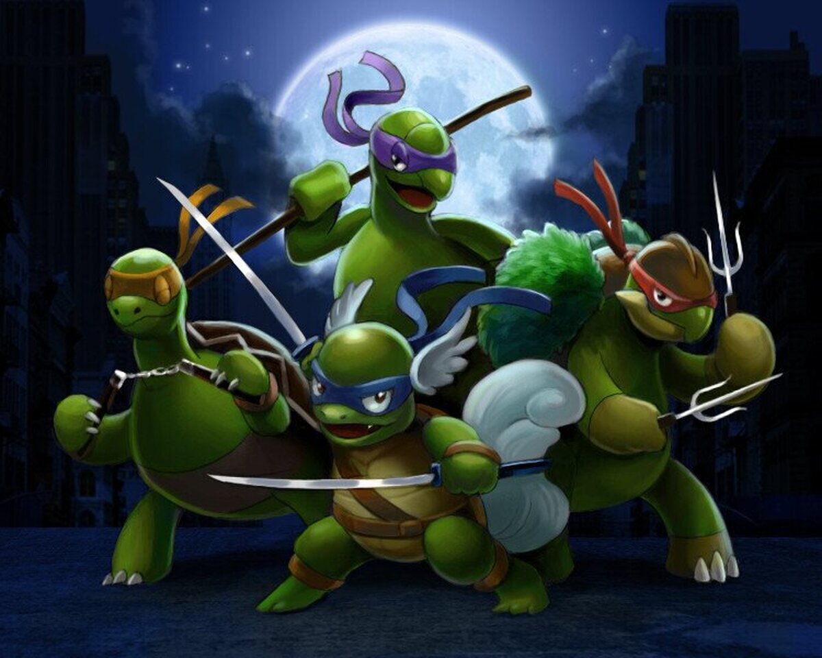Las (Poke)Tortugas Ninjas