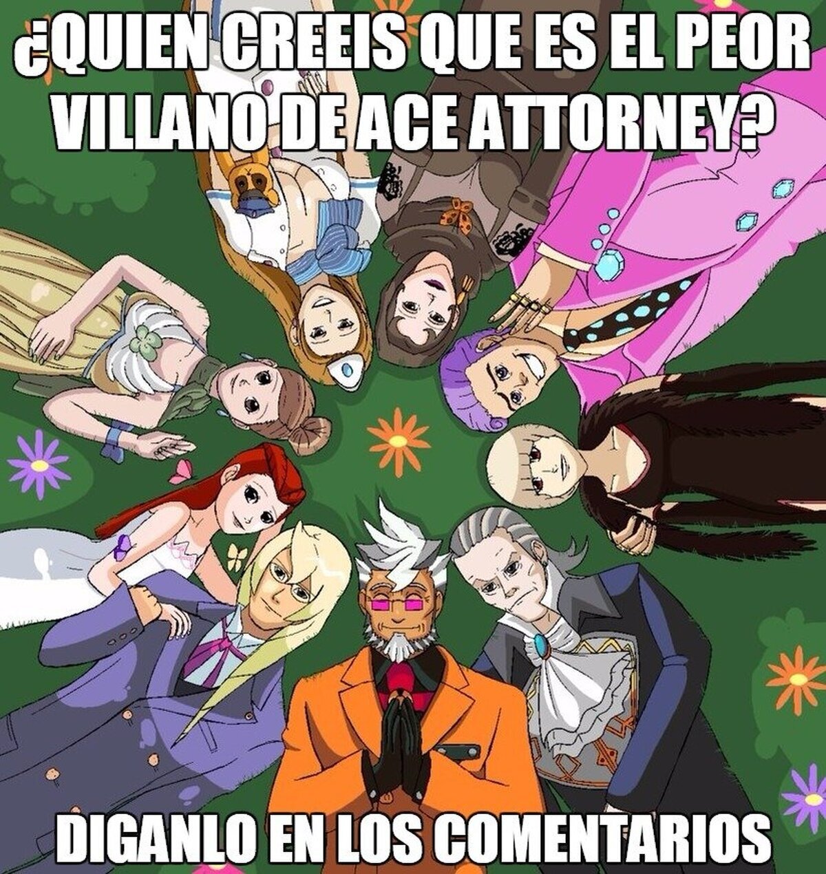 Encuesta a los usuarios de Vrutal: Villanos Ace Attorney