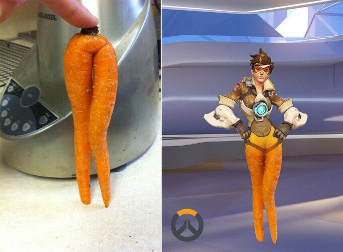 Las zanahorias también hacen cosplay