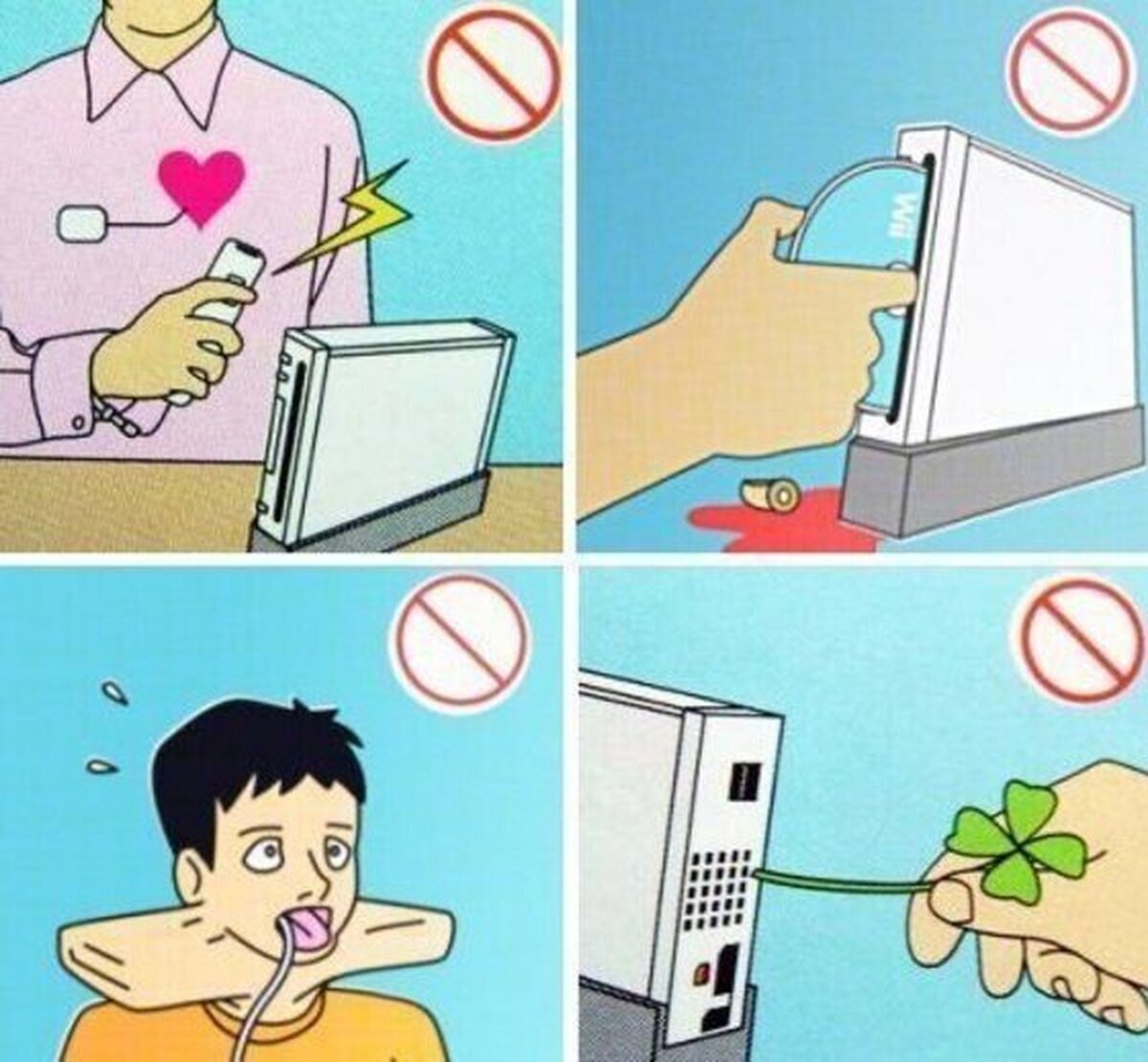 Consejos de qué NO hacer con tu Wii