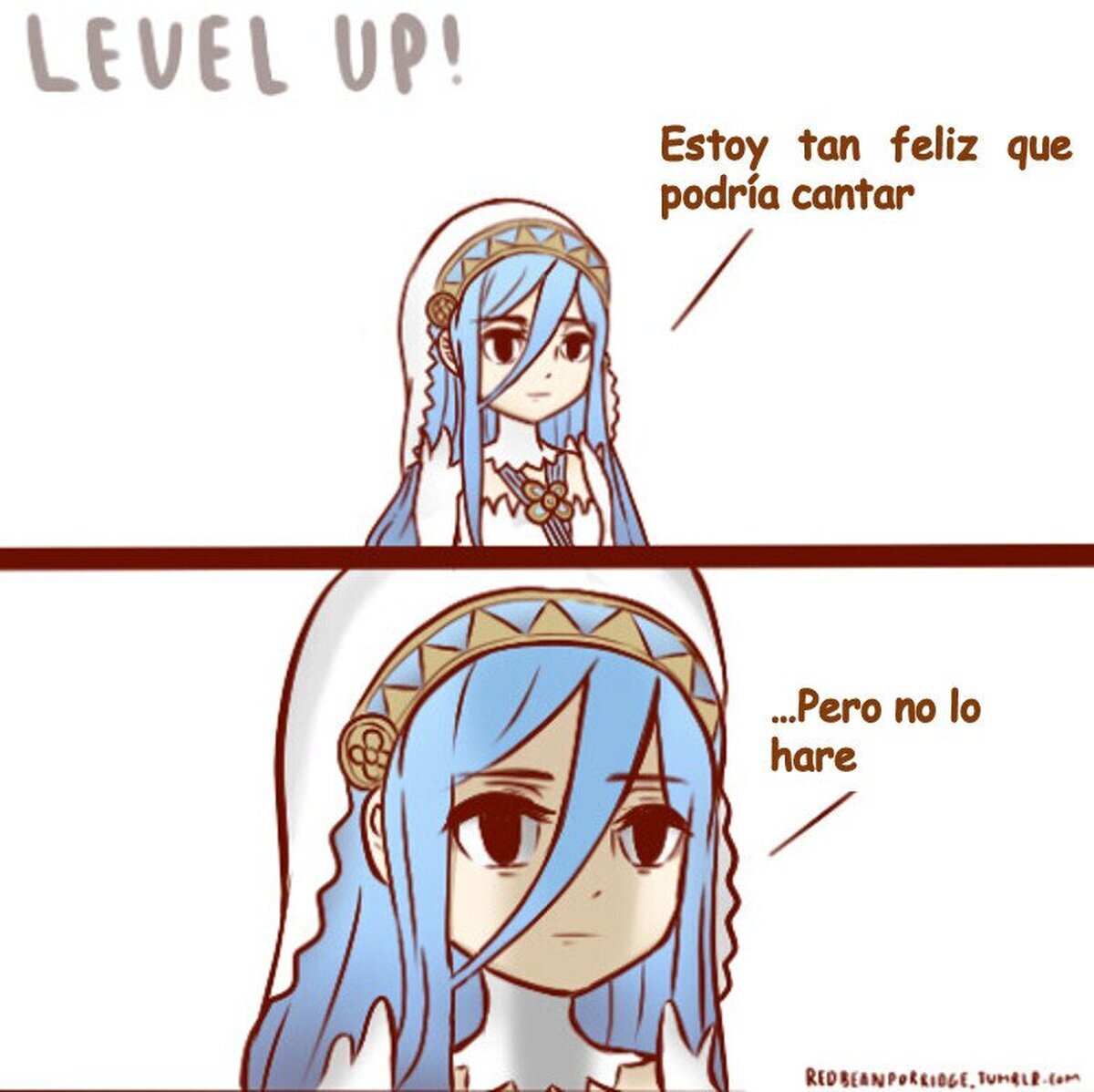 La felicidad de Azura al subir de nivel supera límites nunca antes vistos