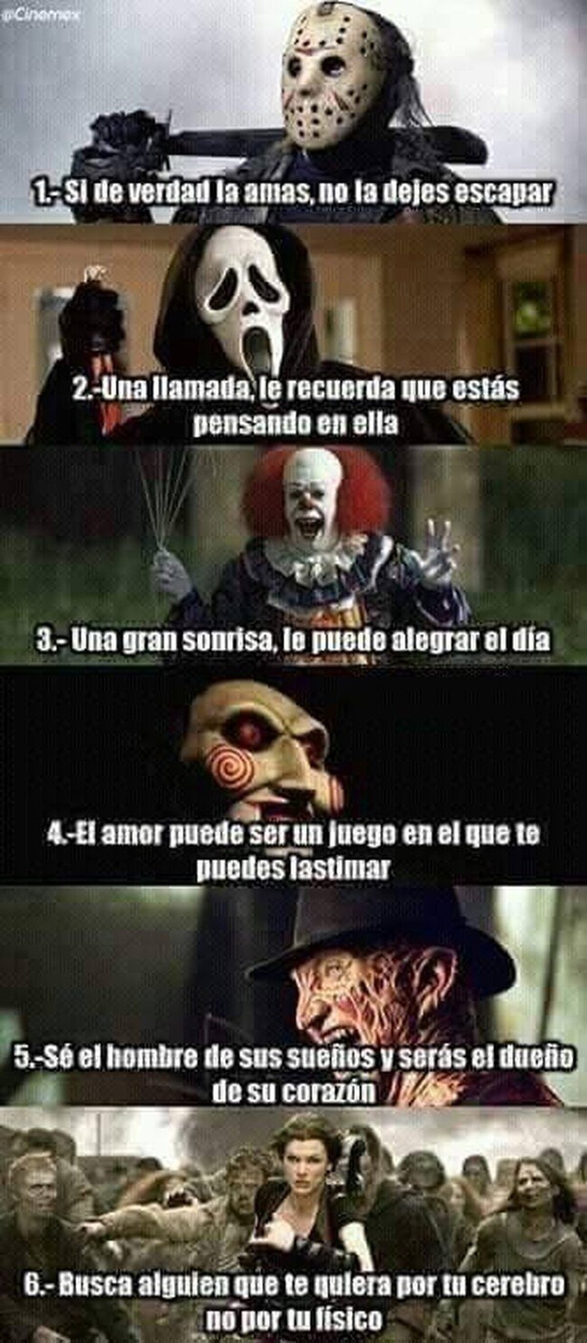 Los 6 mandamientos del amor verdadero