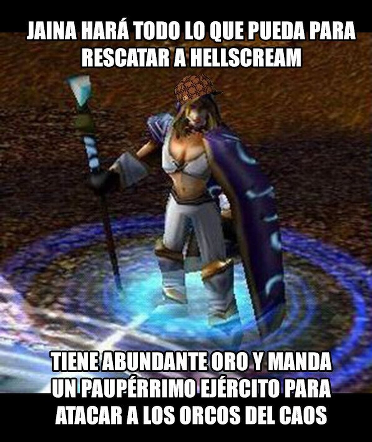 Jaina la tiene muy díficil con los humanos