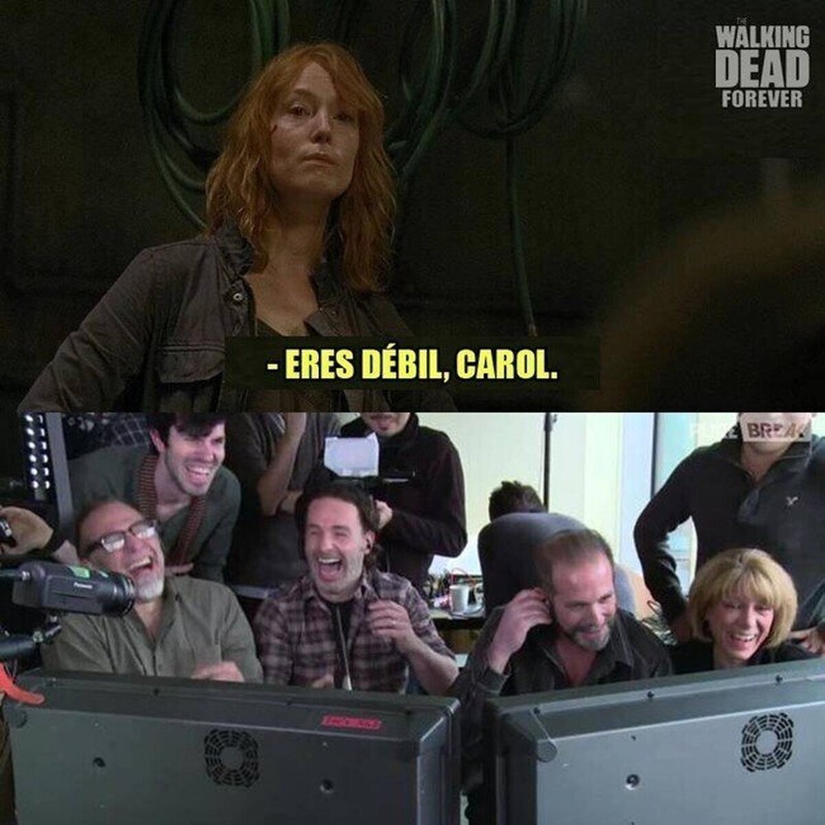 Nuestra reacción al ver esta escena