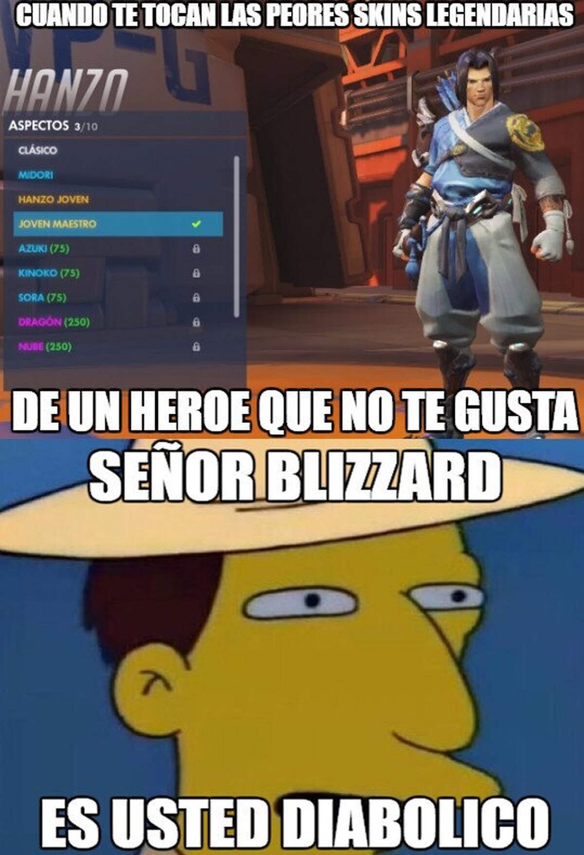 Maldito blizzard