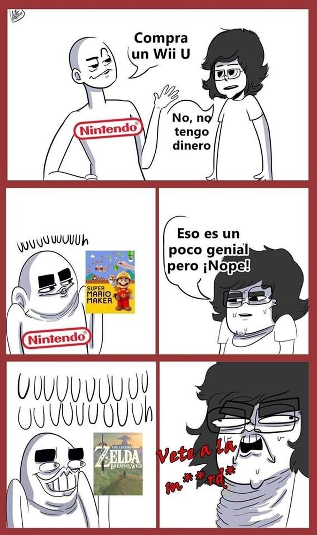 Nintendo, es usted un ser diabólico