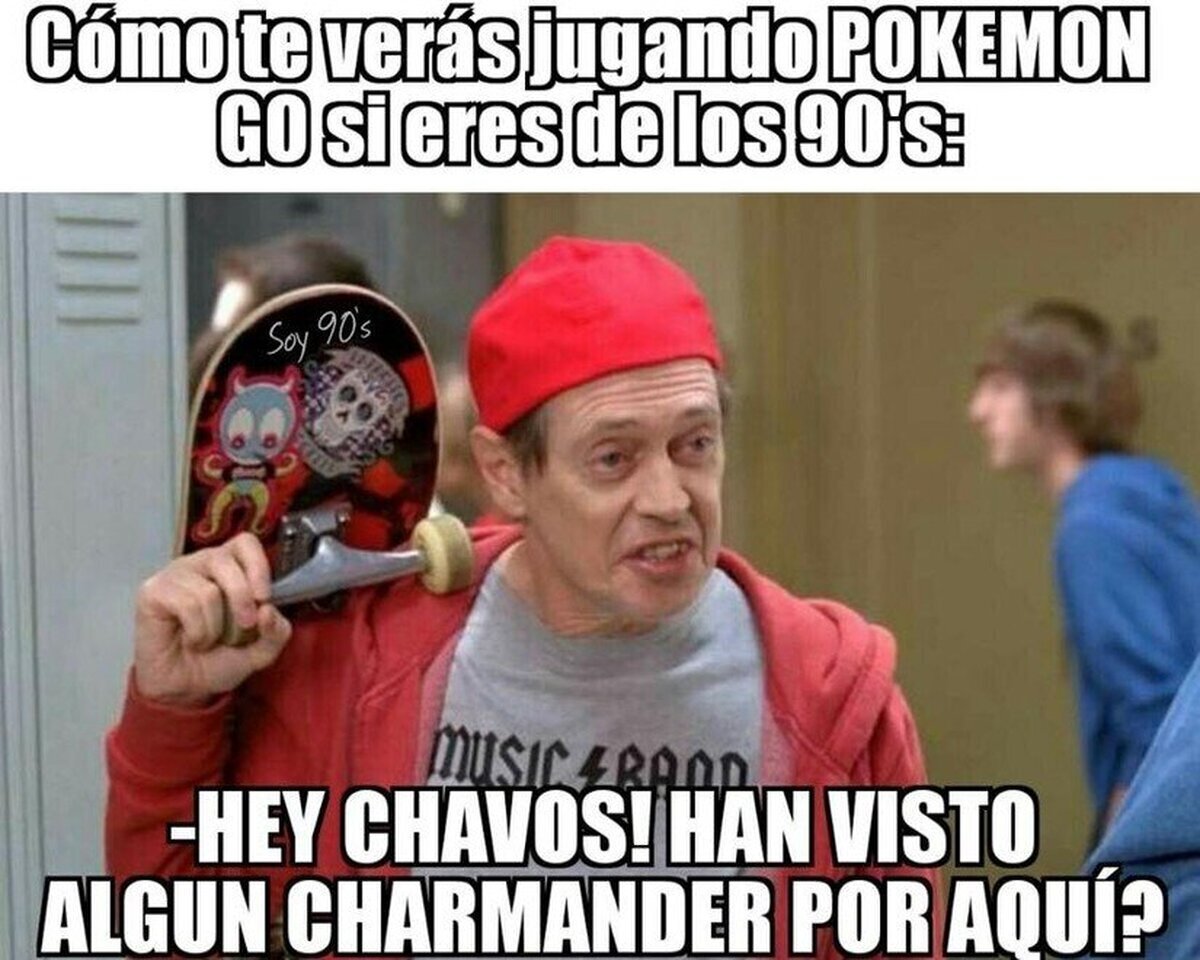 Cómo te verás jugando Pokémon Go si naciste en los 90's