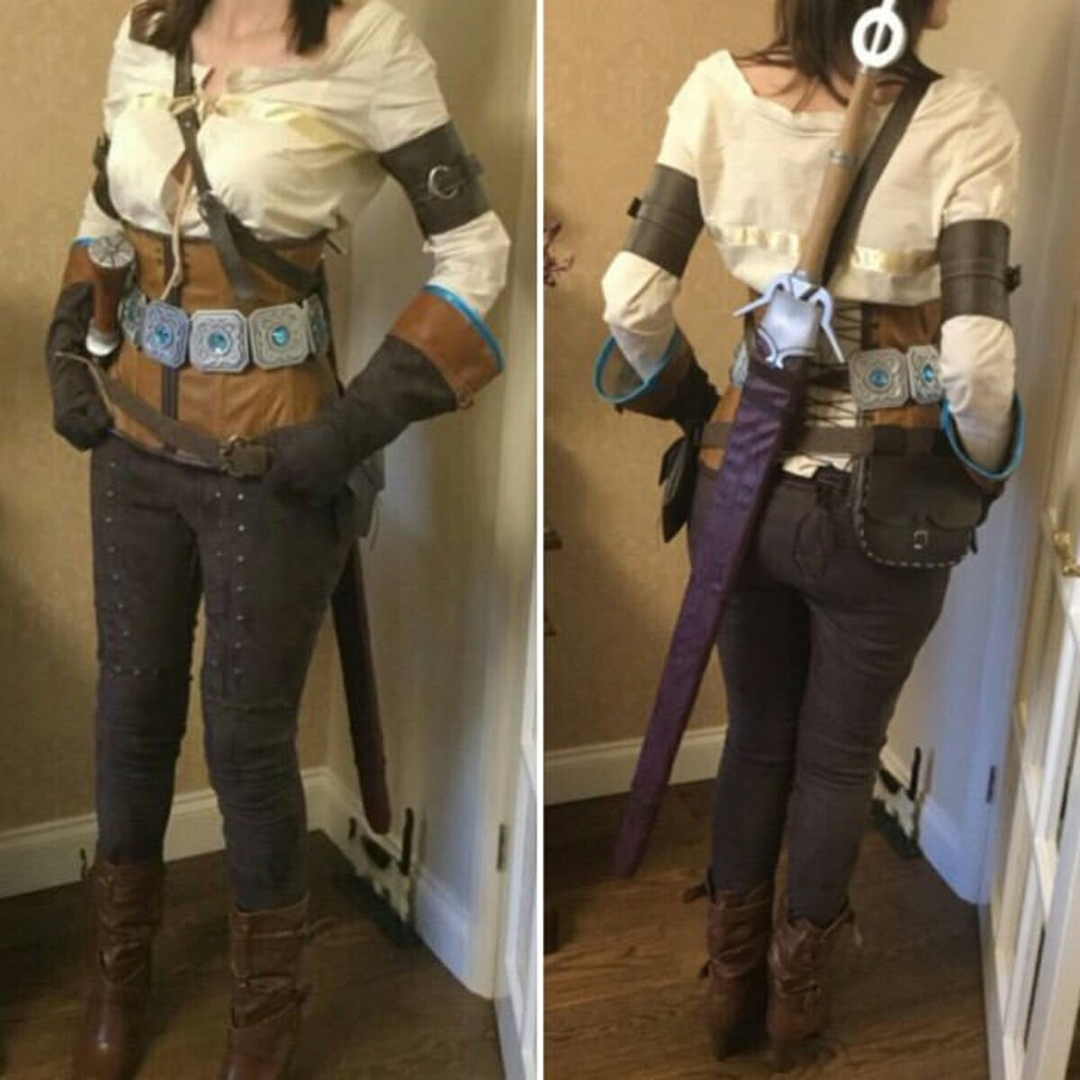 Ciri de The Witcher Cosplay Perfecto
