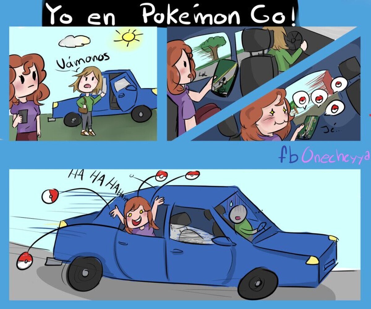 Pokémon Go, por Onecheyya
